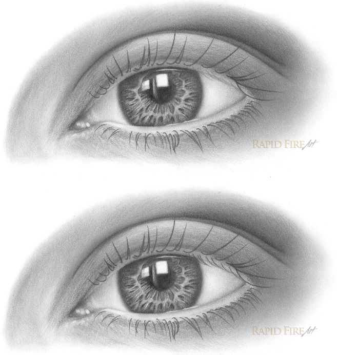Eyelashes Drawing Beautiful Image