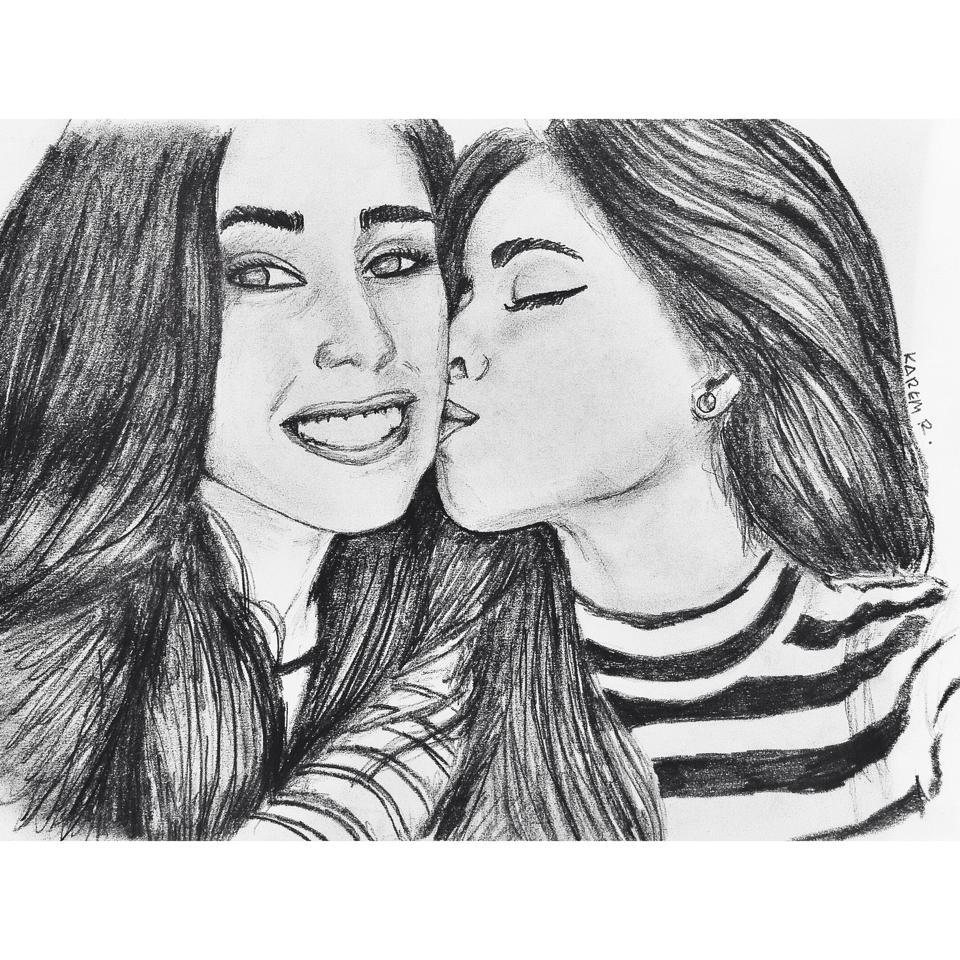 Fifth Harmony Drawing Beautiful Art