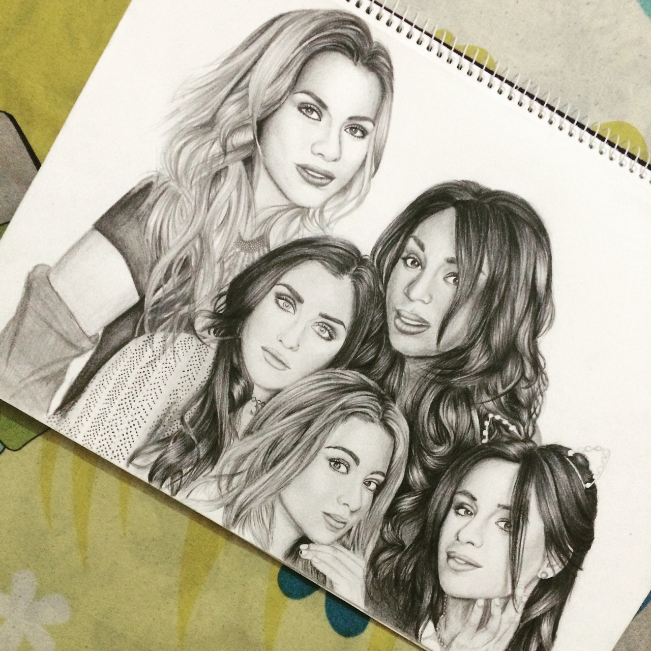 Fifth Harmony Drawing Creative Art