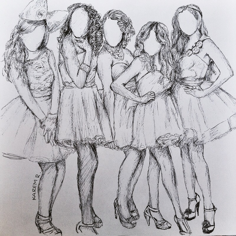 Fifth Harmony Drawing