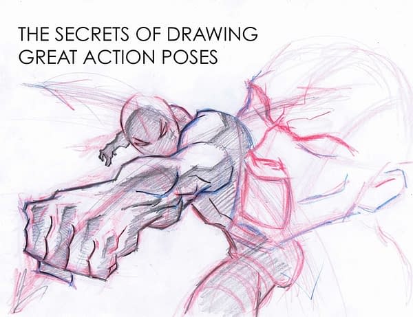 Figure Action Poses Drawing Sketch