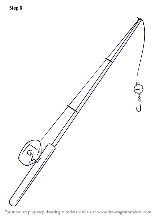 Fishing Pole Best Drawing