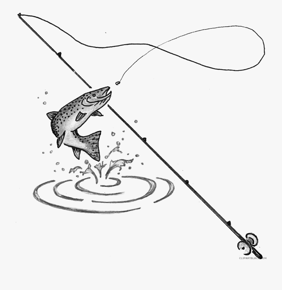 Fishing Pole Drawing