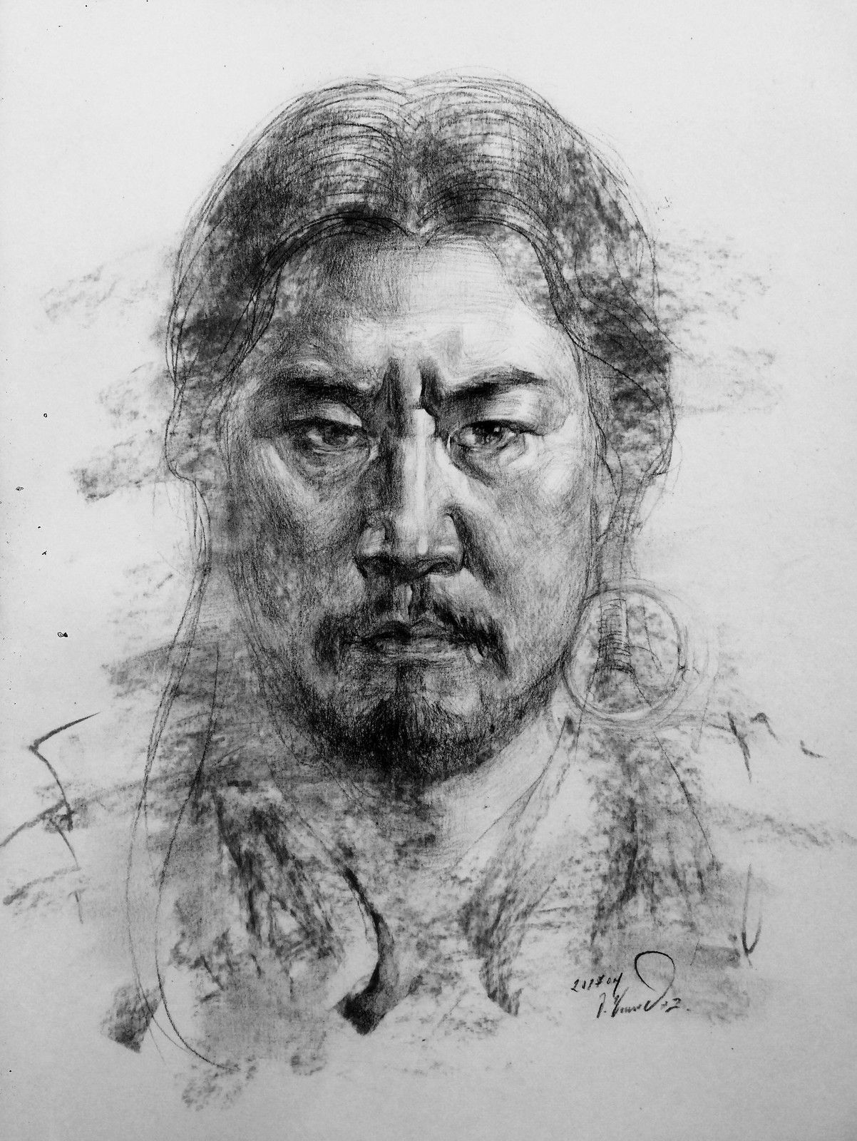 Genghis Khan Drawing Pic