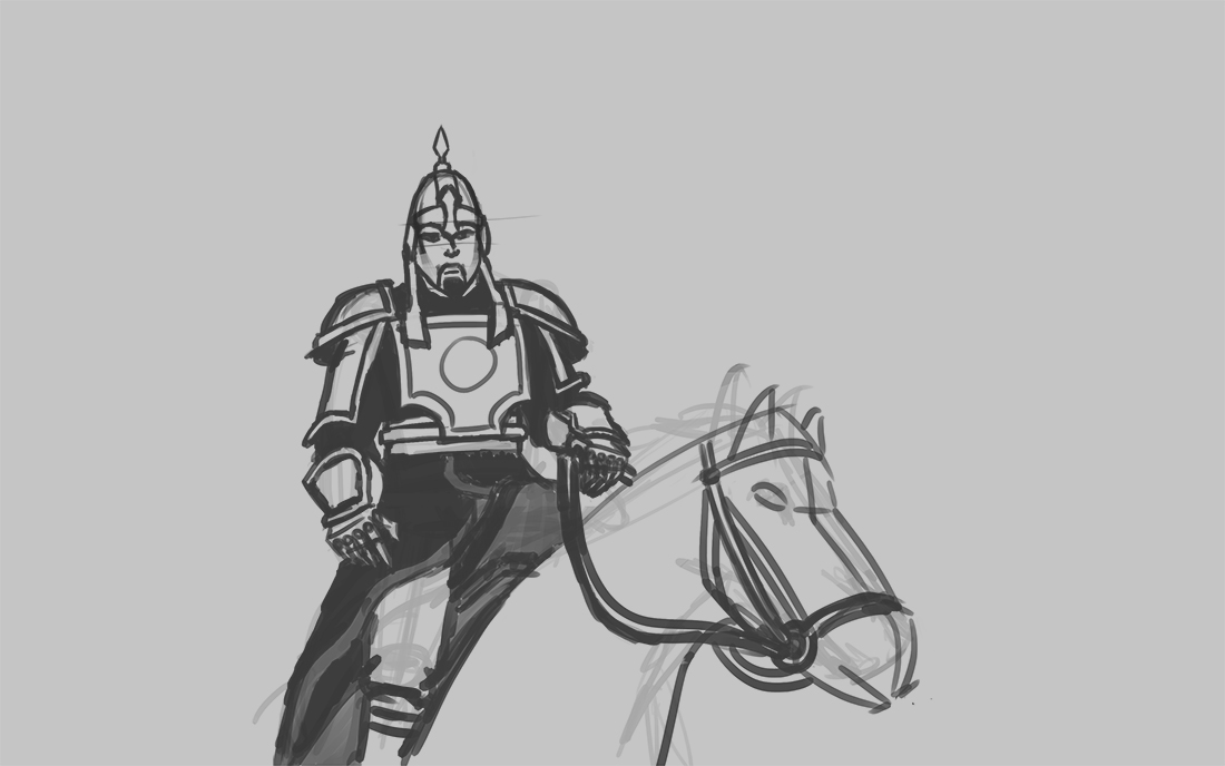 Genghis Khan Drawing Realistic