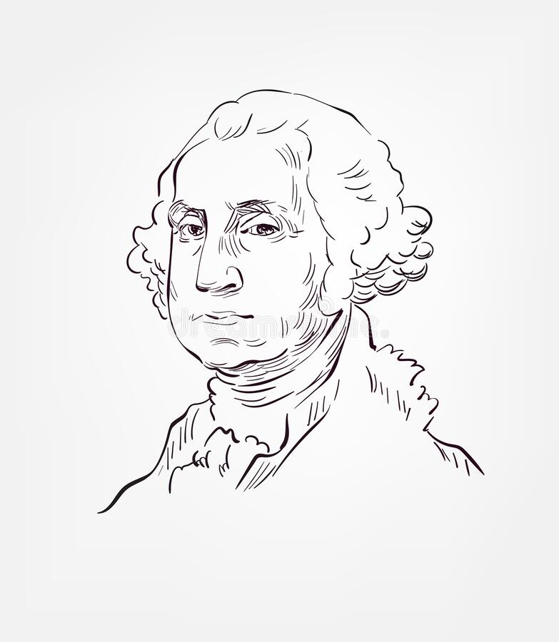 George Washington Art Drawing