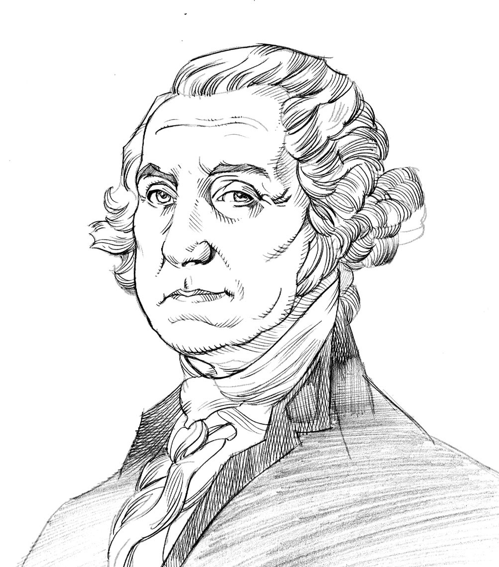 How to Draw George Washington  HelloArtsy