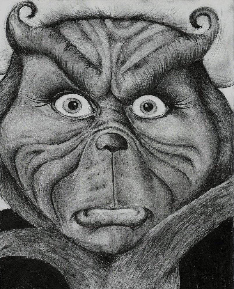 Grinch Drawing Pic
