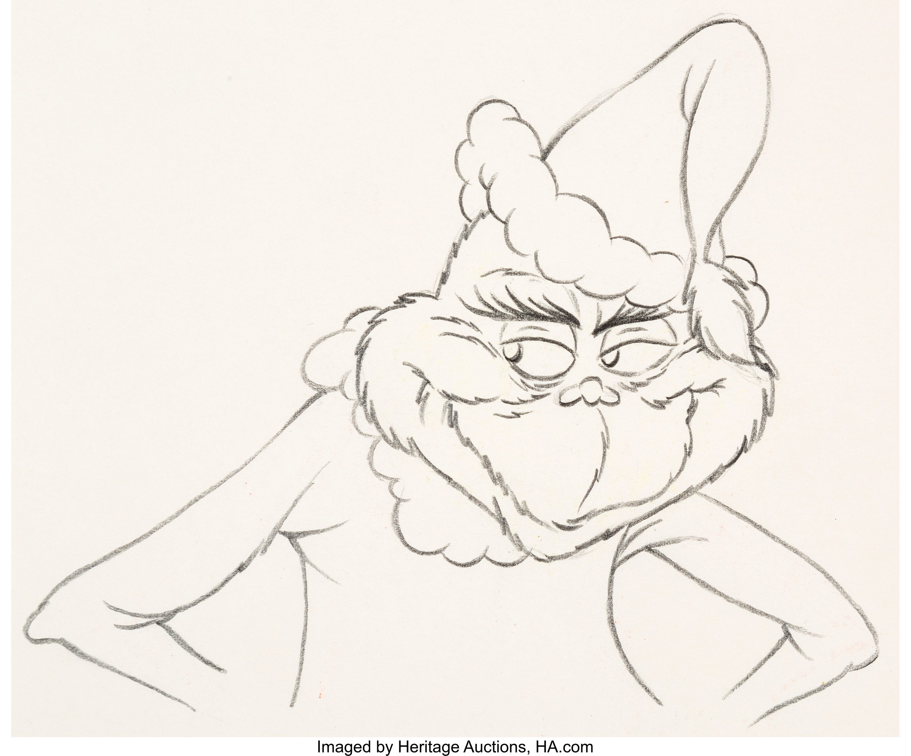 Grinch Drawing Realistic