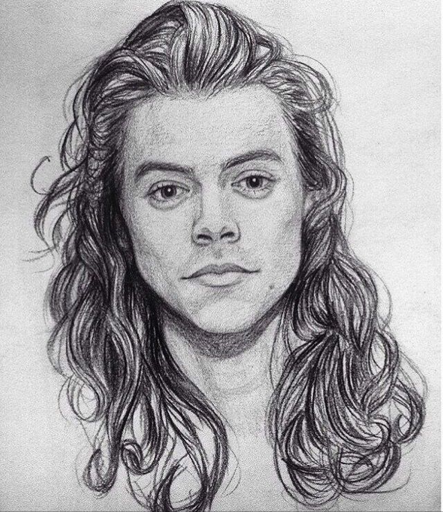 Harry Styles Drawing Picture