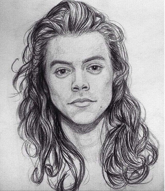 Harry Styles Drawing Sketch  Drawing Skill