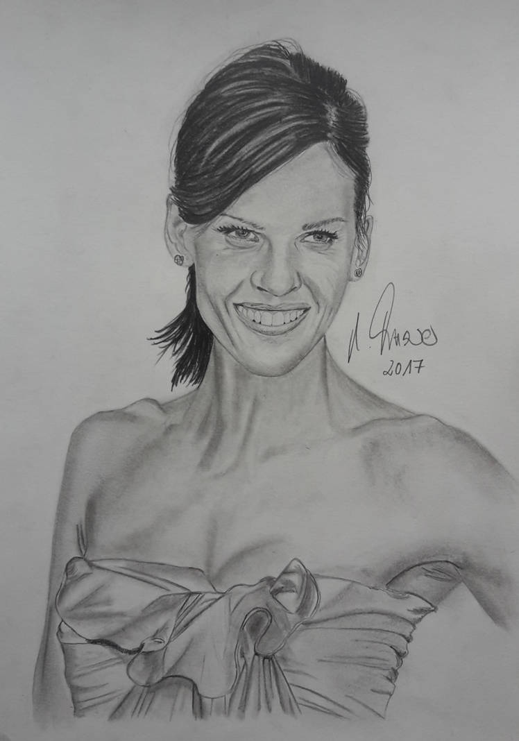 Hilary Swank Best Drawing