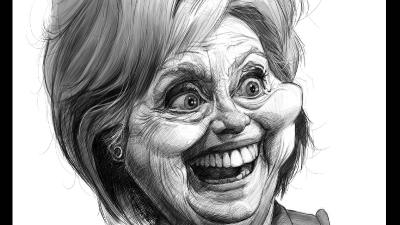 Hillary Clinton Drawing Image