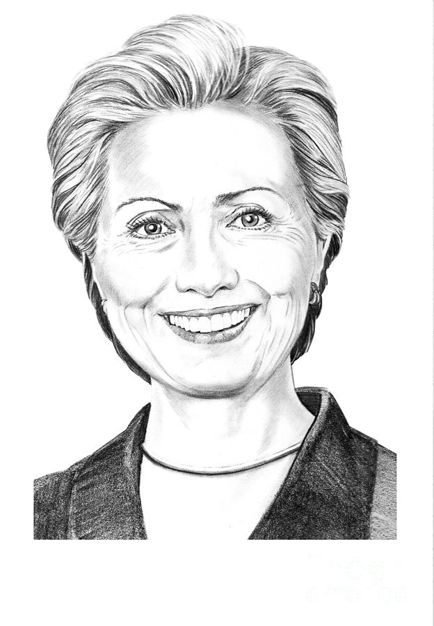Hillary Clinton Drawing Images