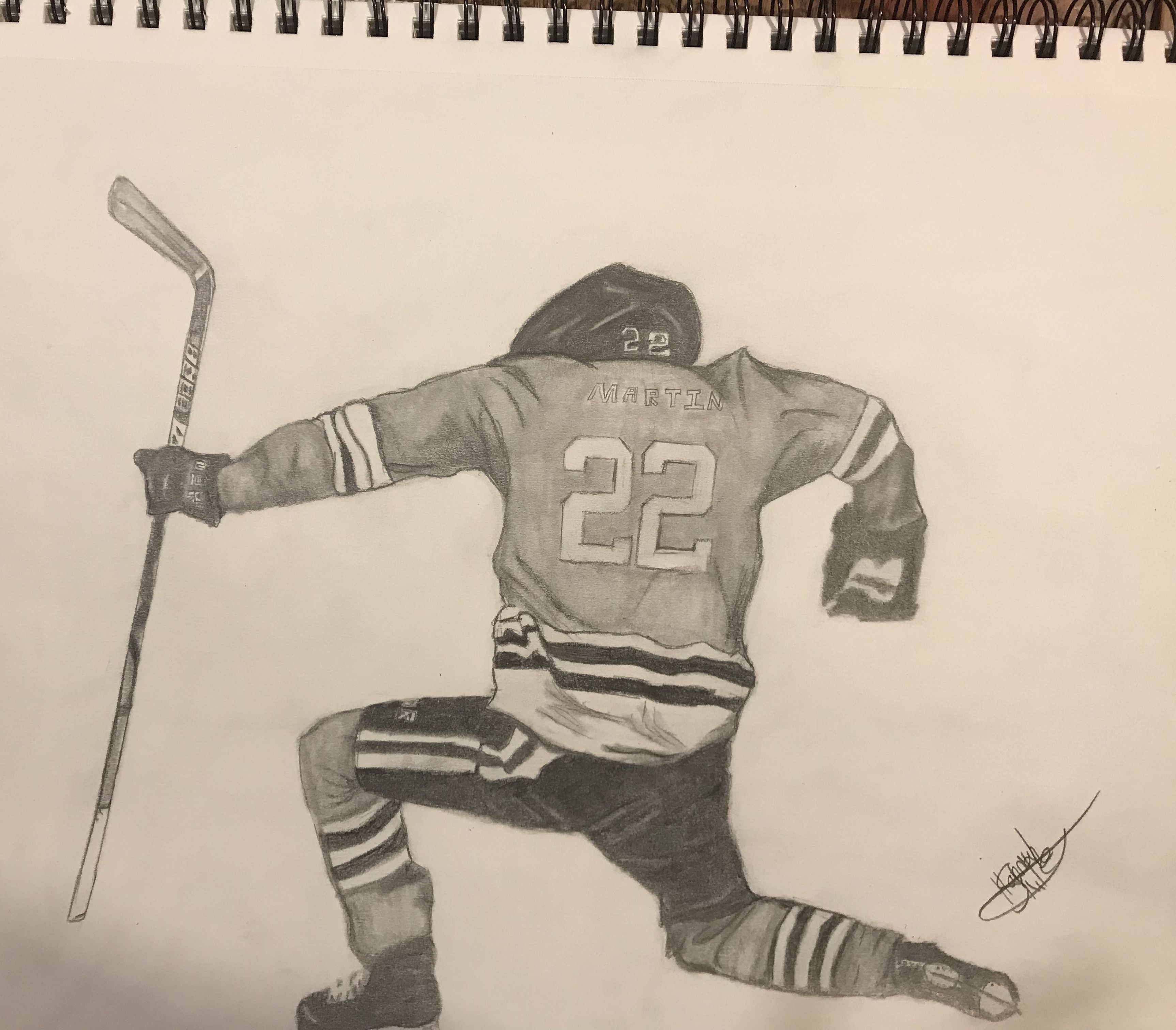 Hockey Drawing Photo
