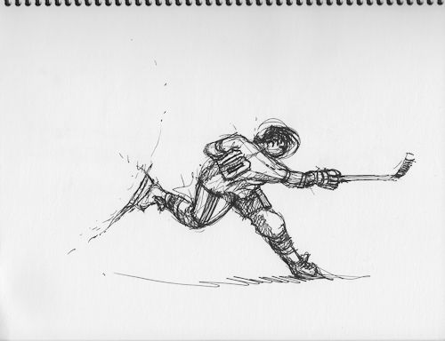 Hockey Drawing Picture