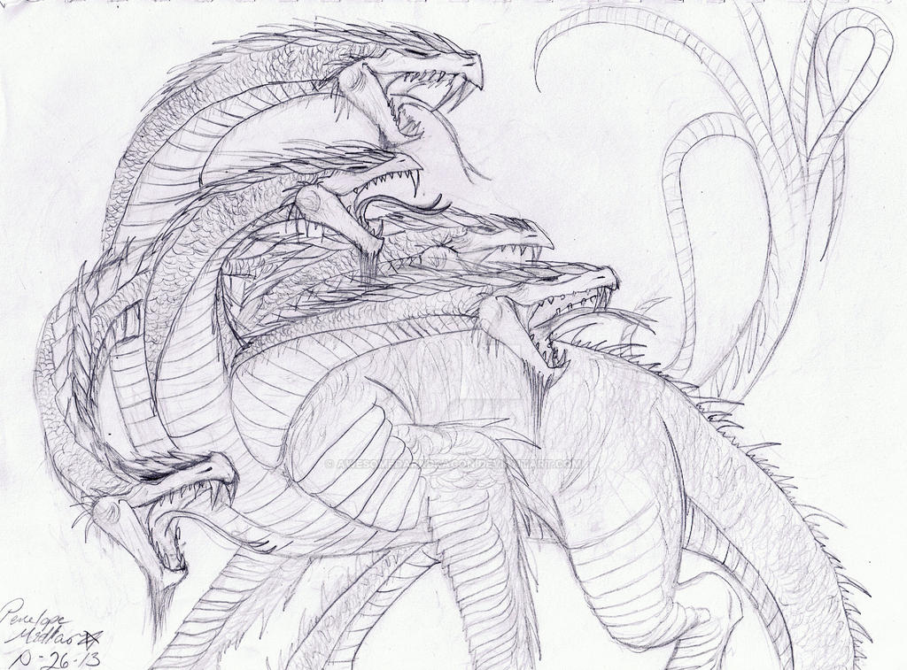 Hydra Dragon Drawing Pics