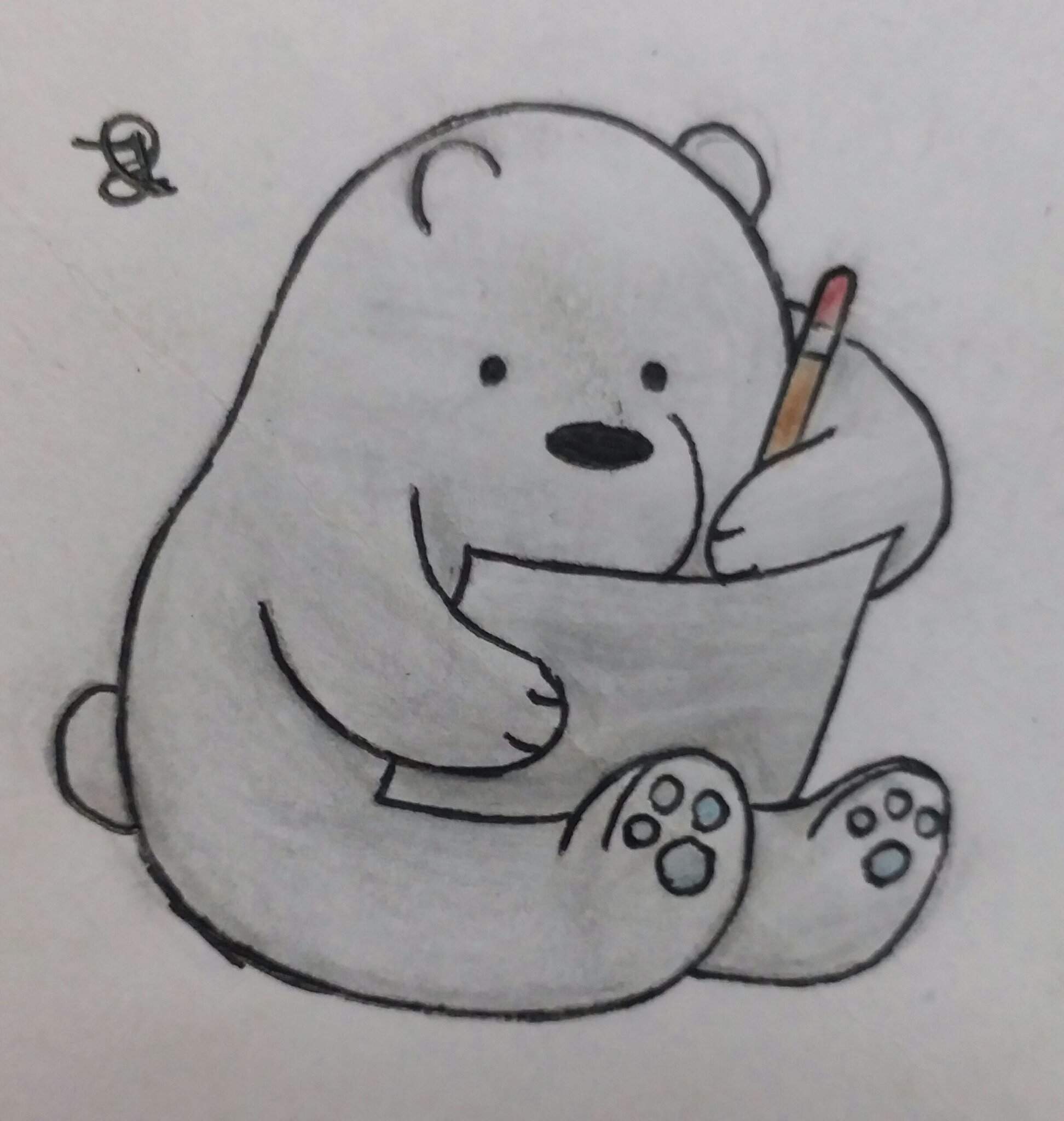 Ice Bear Drawing Amazing