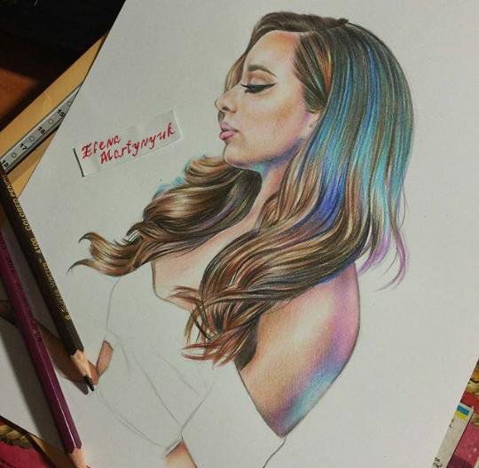 Jade Thirlwall Drawing Picture