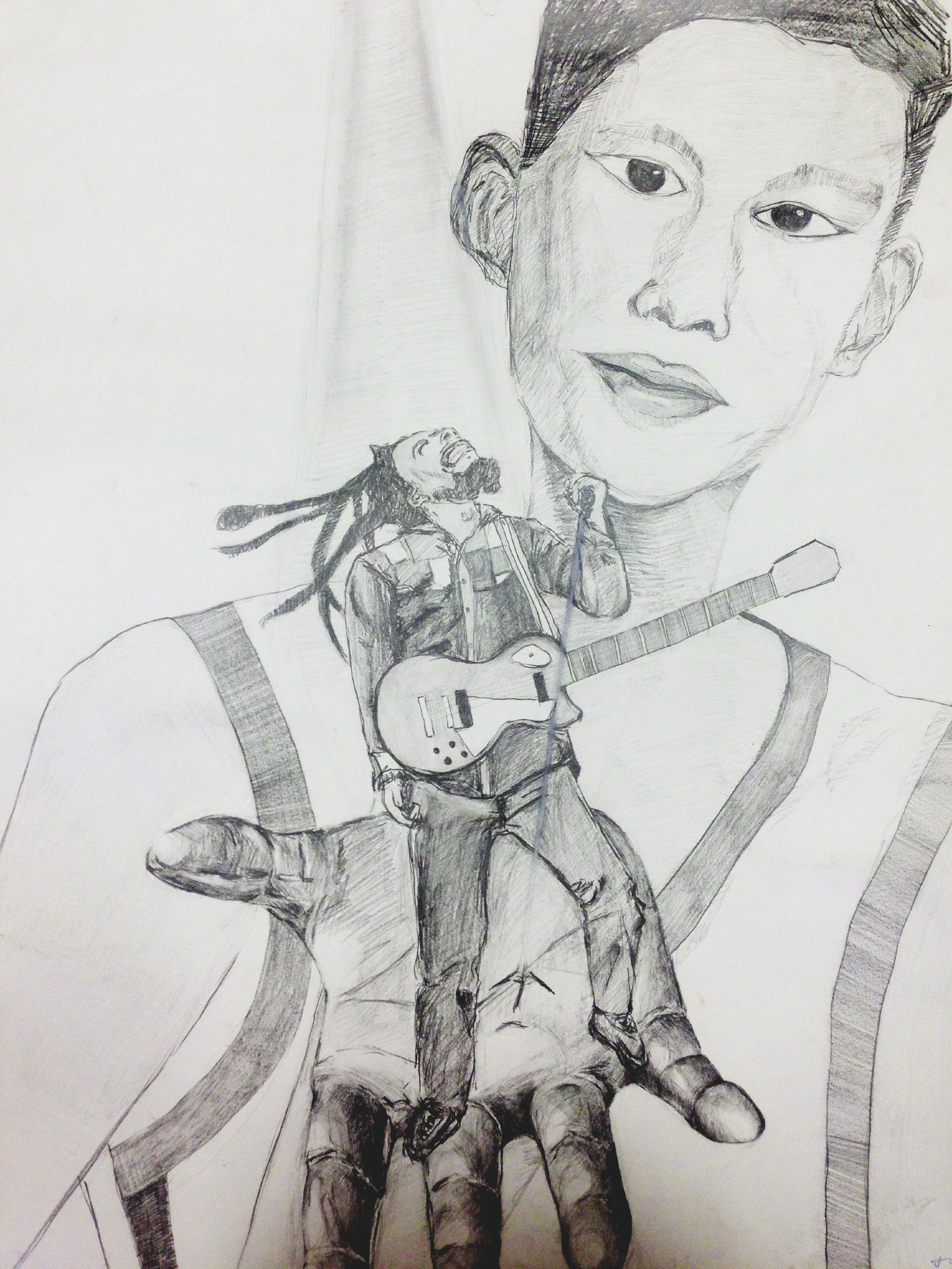 Jeremy Lin Drawing Realistic