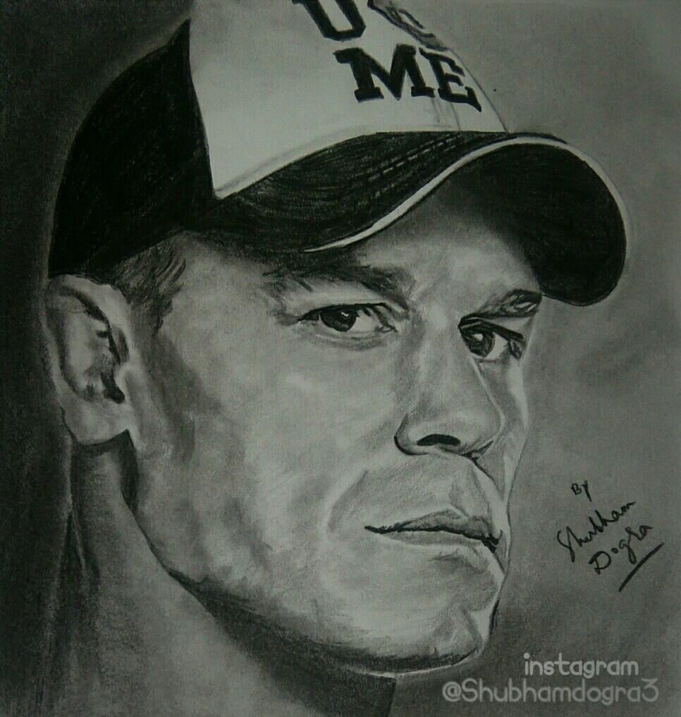 John Cena Drawing Amazing