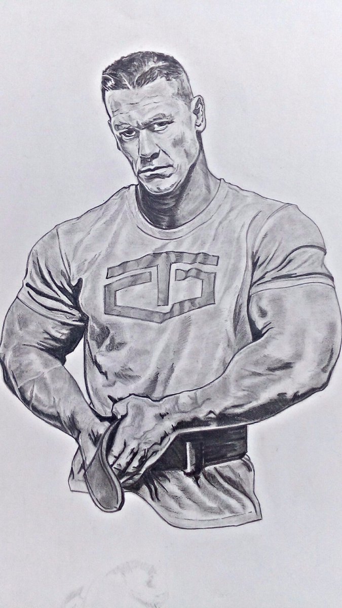 John Cena Drawing Best