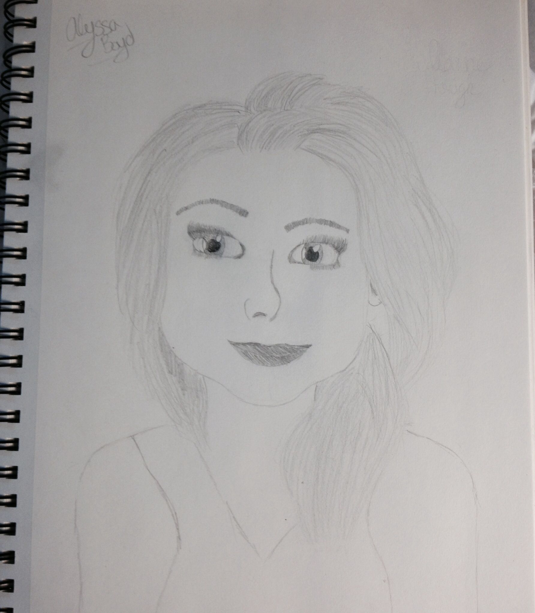 Julianne Hough Drawing Pic