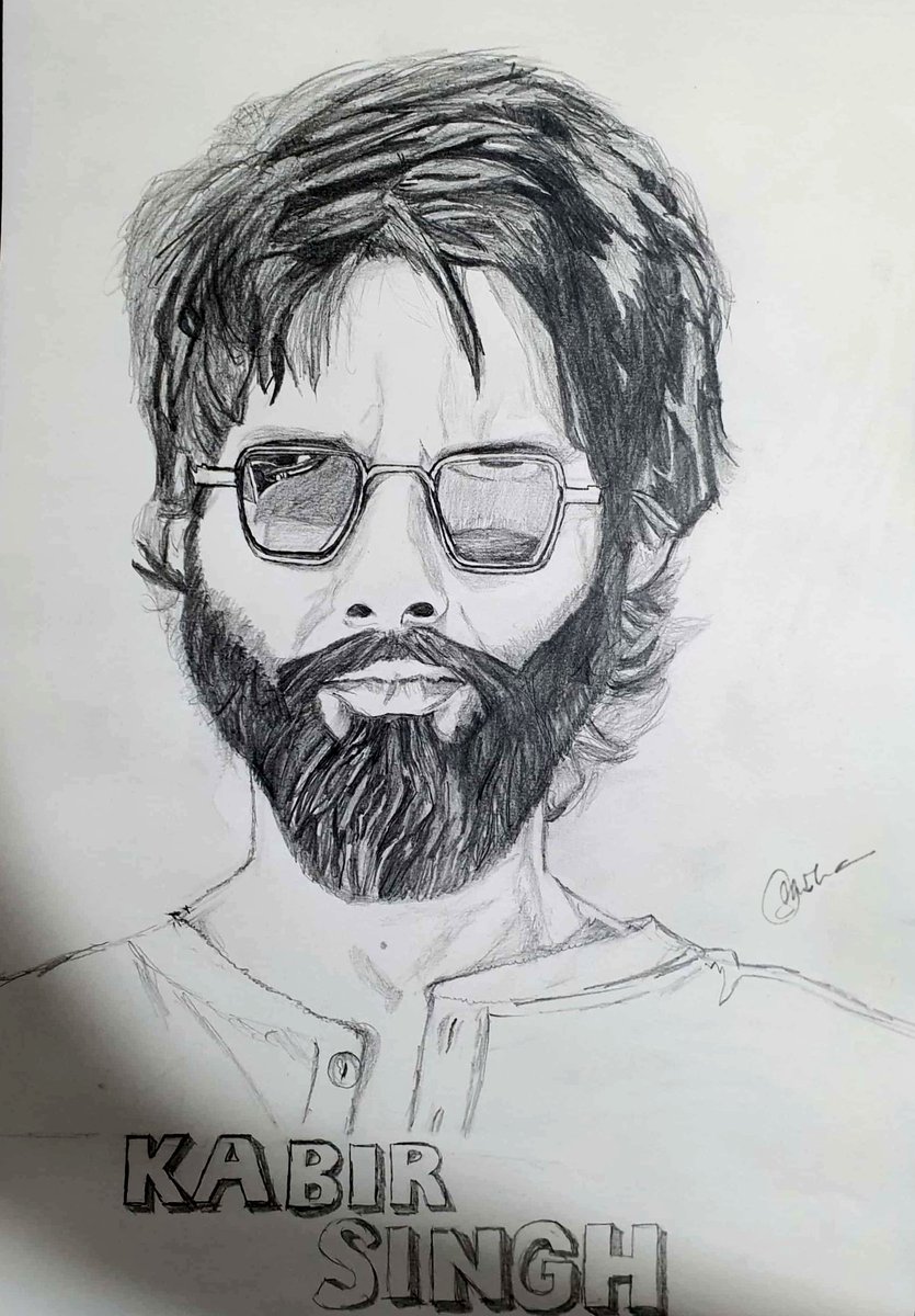 Kabir Singh Art Drawing