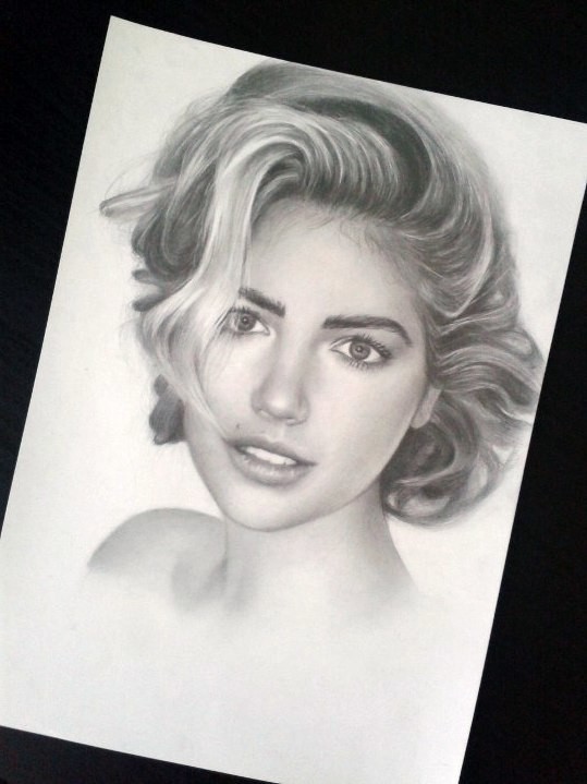 Kate Upton Drawing Image