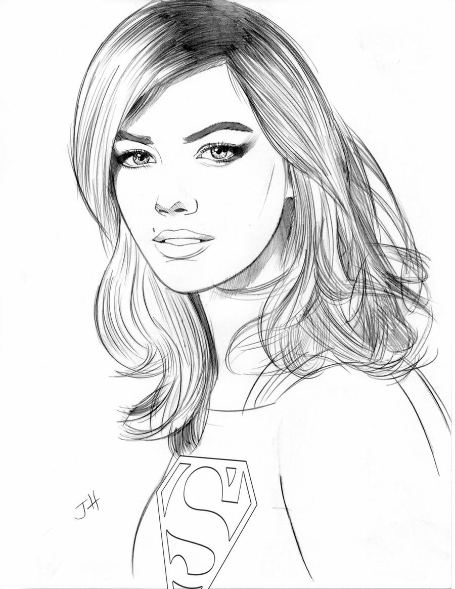 Kate Upton Drawing Photo