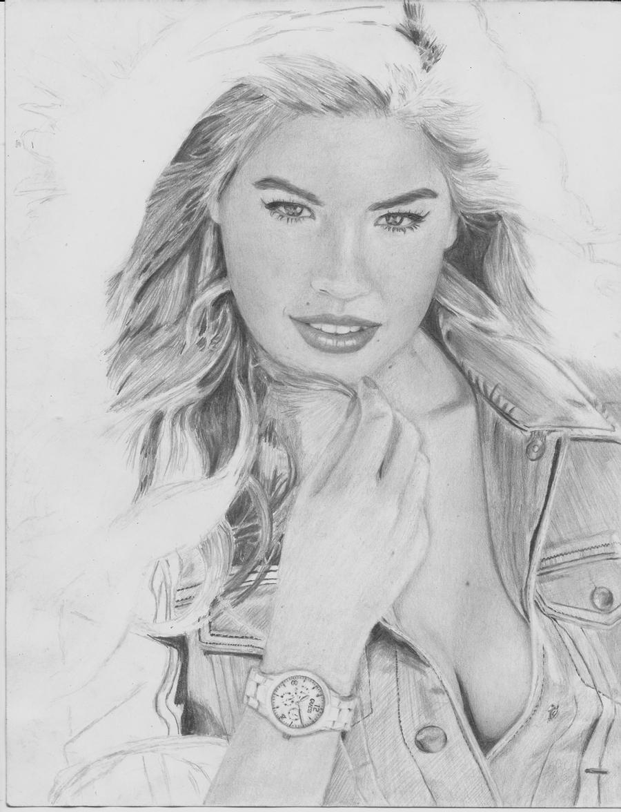 Kate Upton Drawing Picture