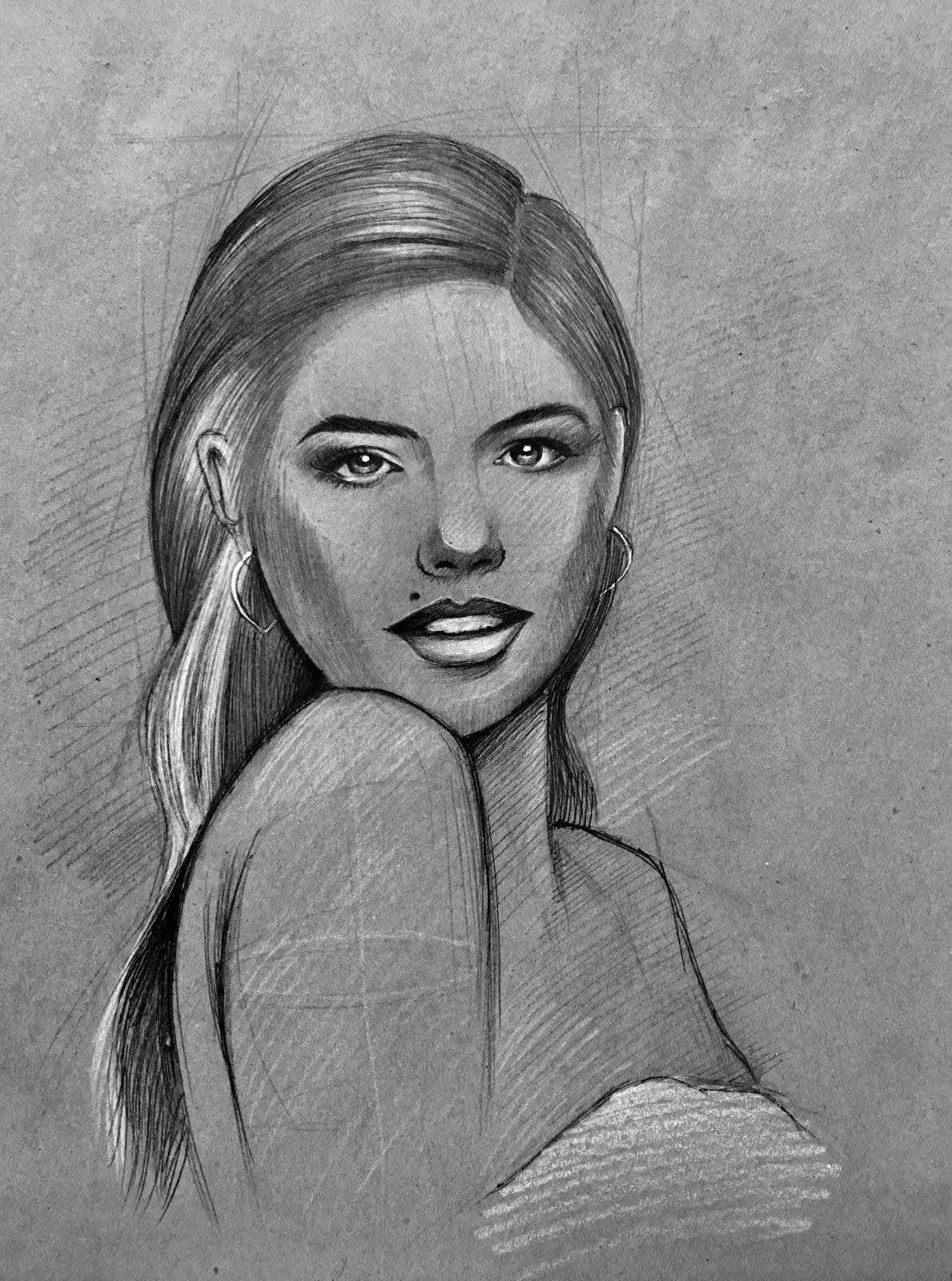 Kate Upton Drawing