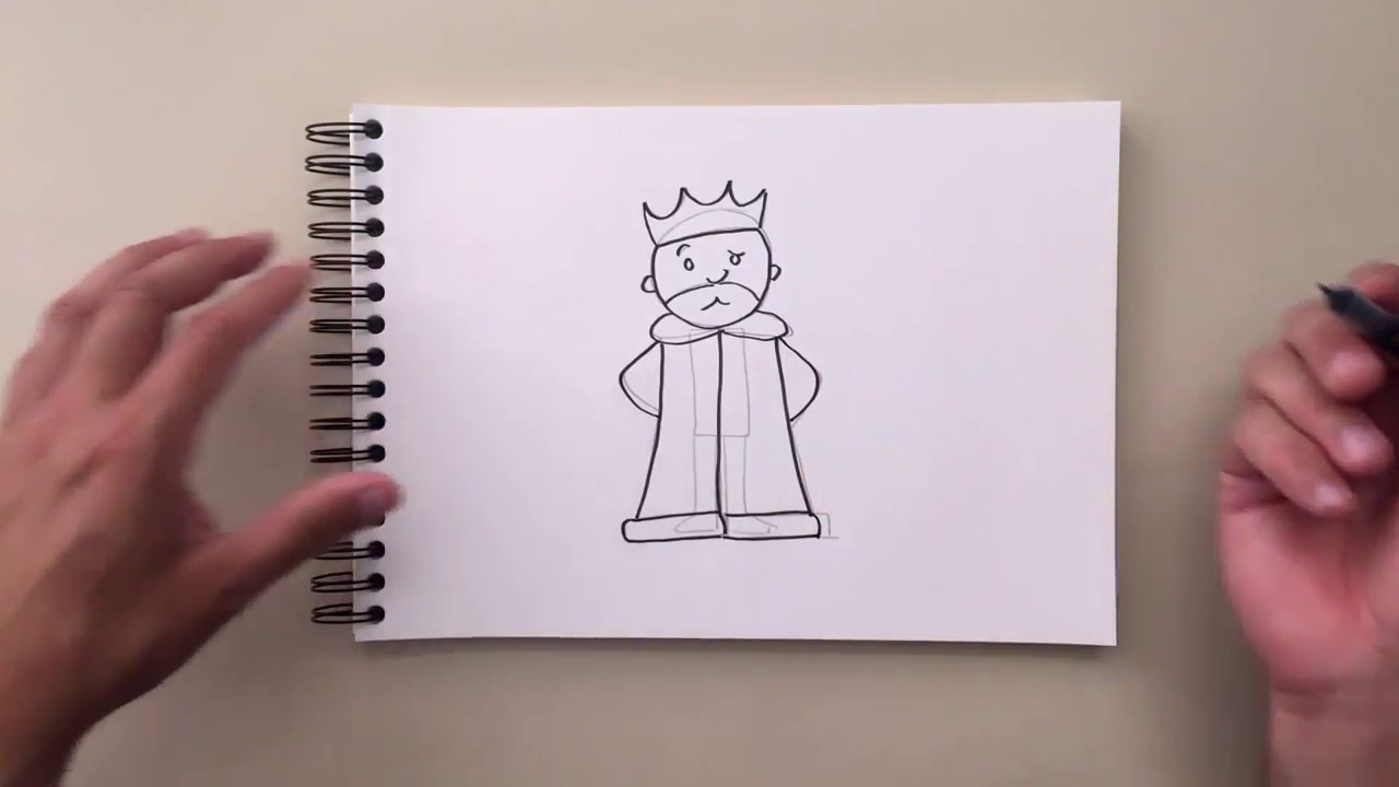 King Drawing Picture