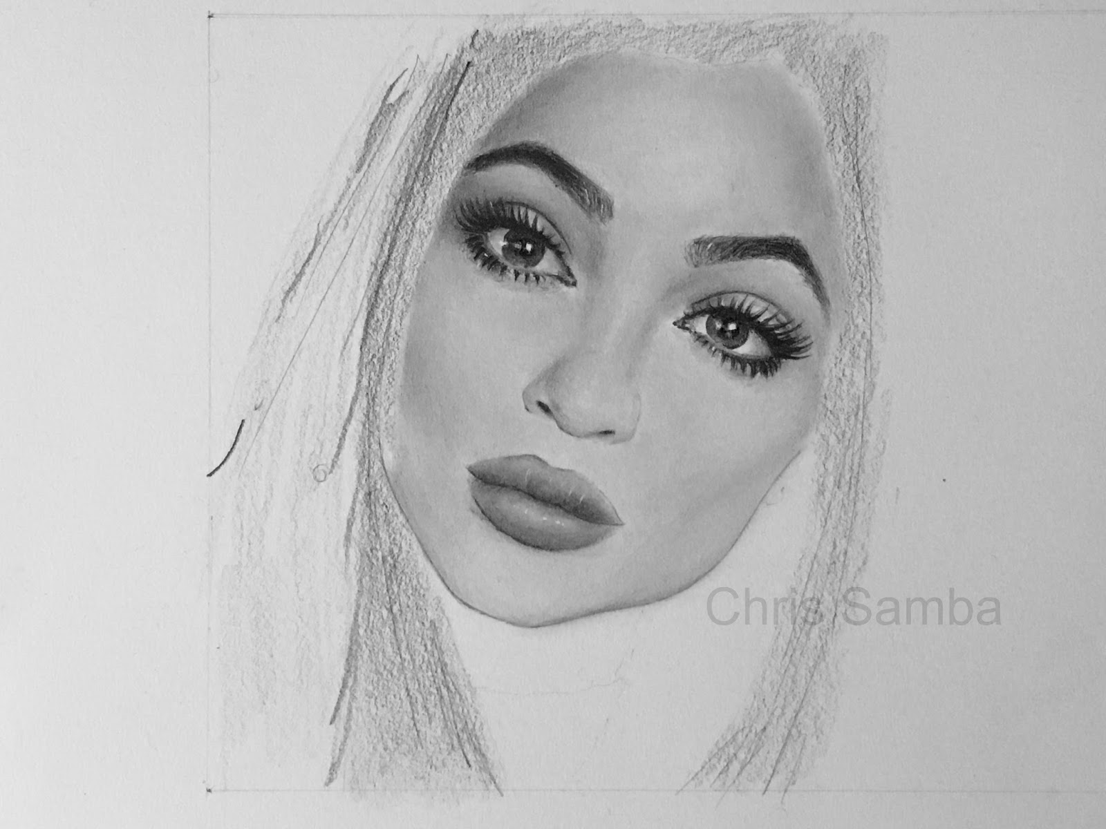 Kylie Jenner Drawing Photo