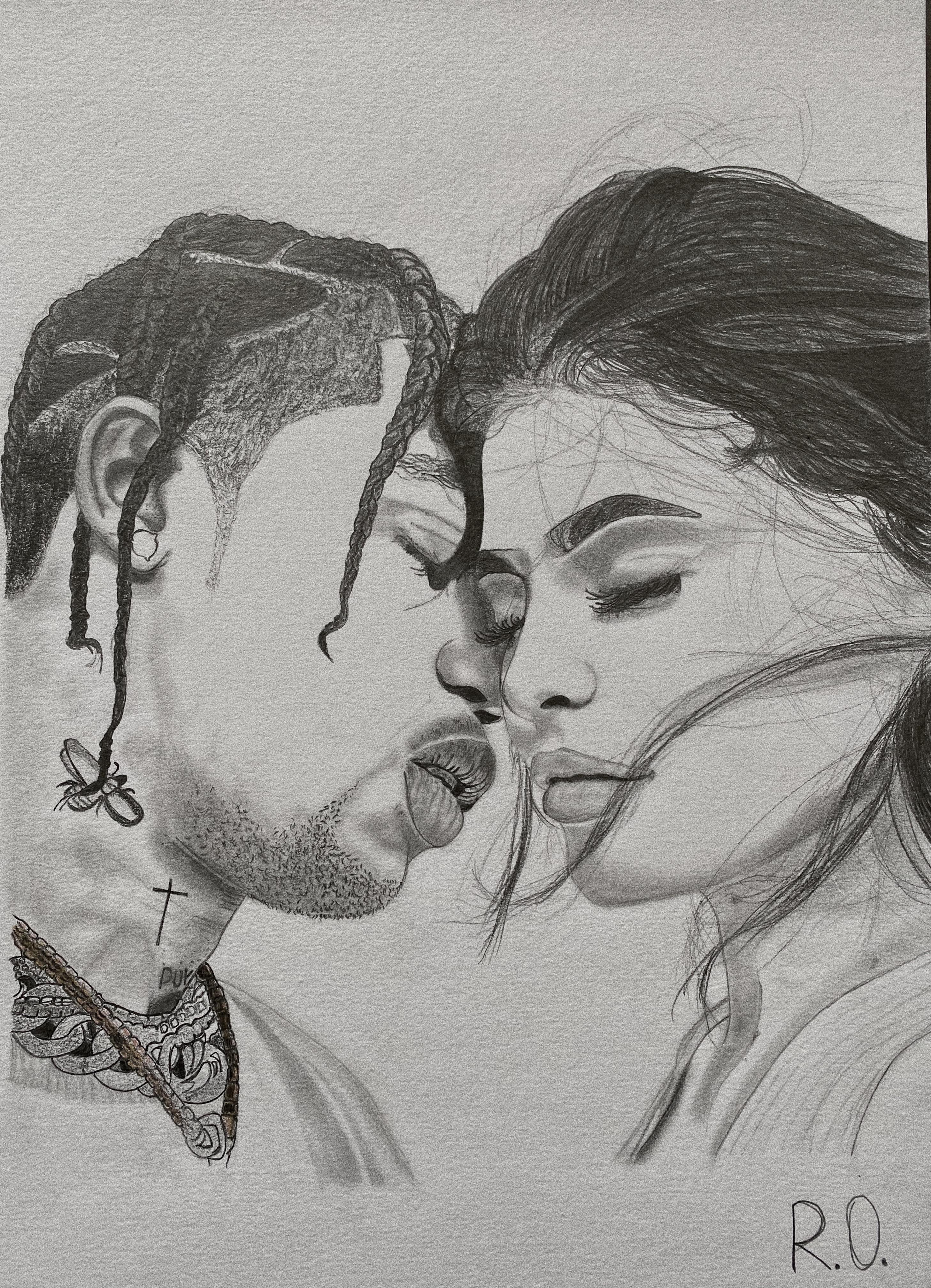 Kylie Jenner Drawing Pics