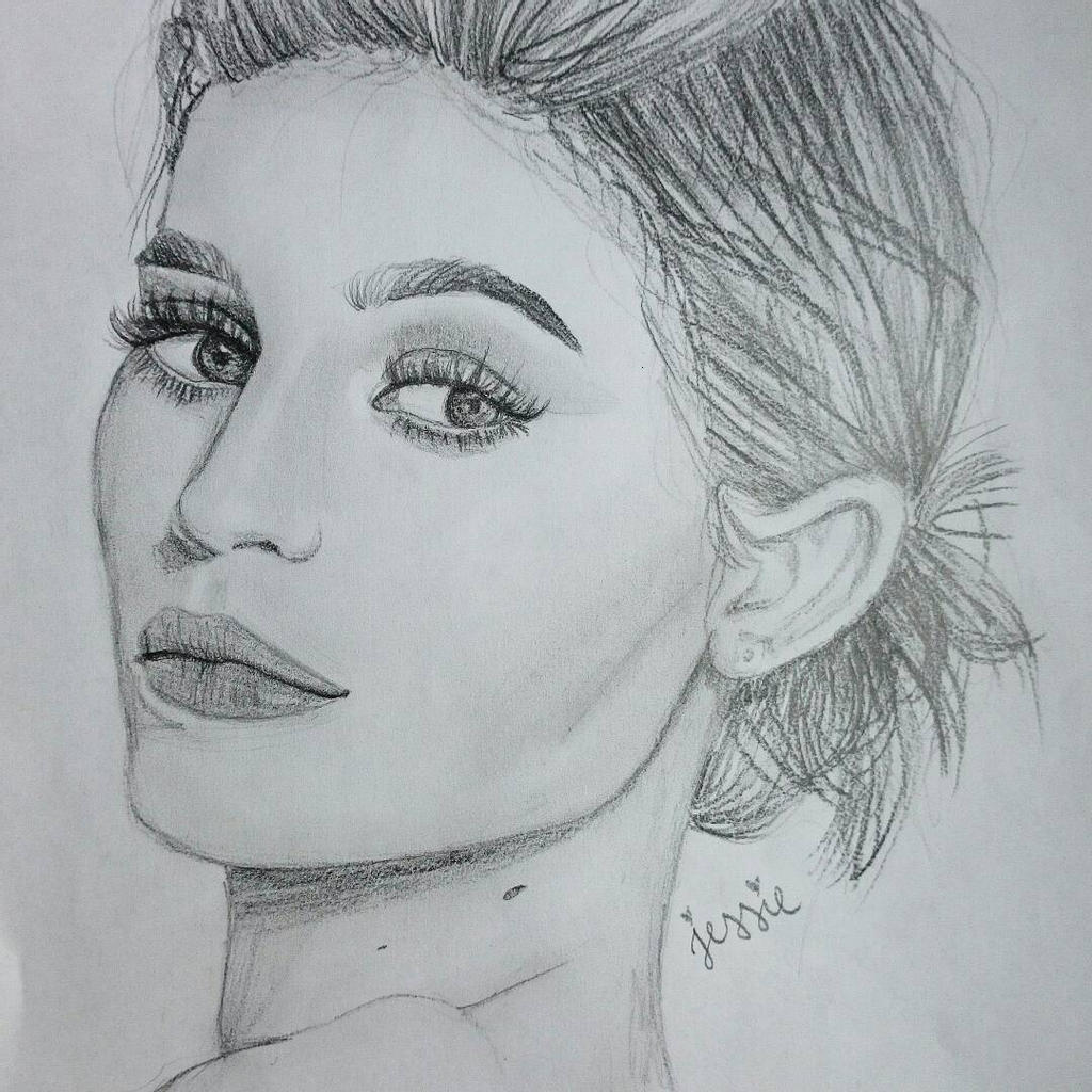 Kylie Jenner Drawing Picture
