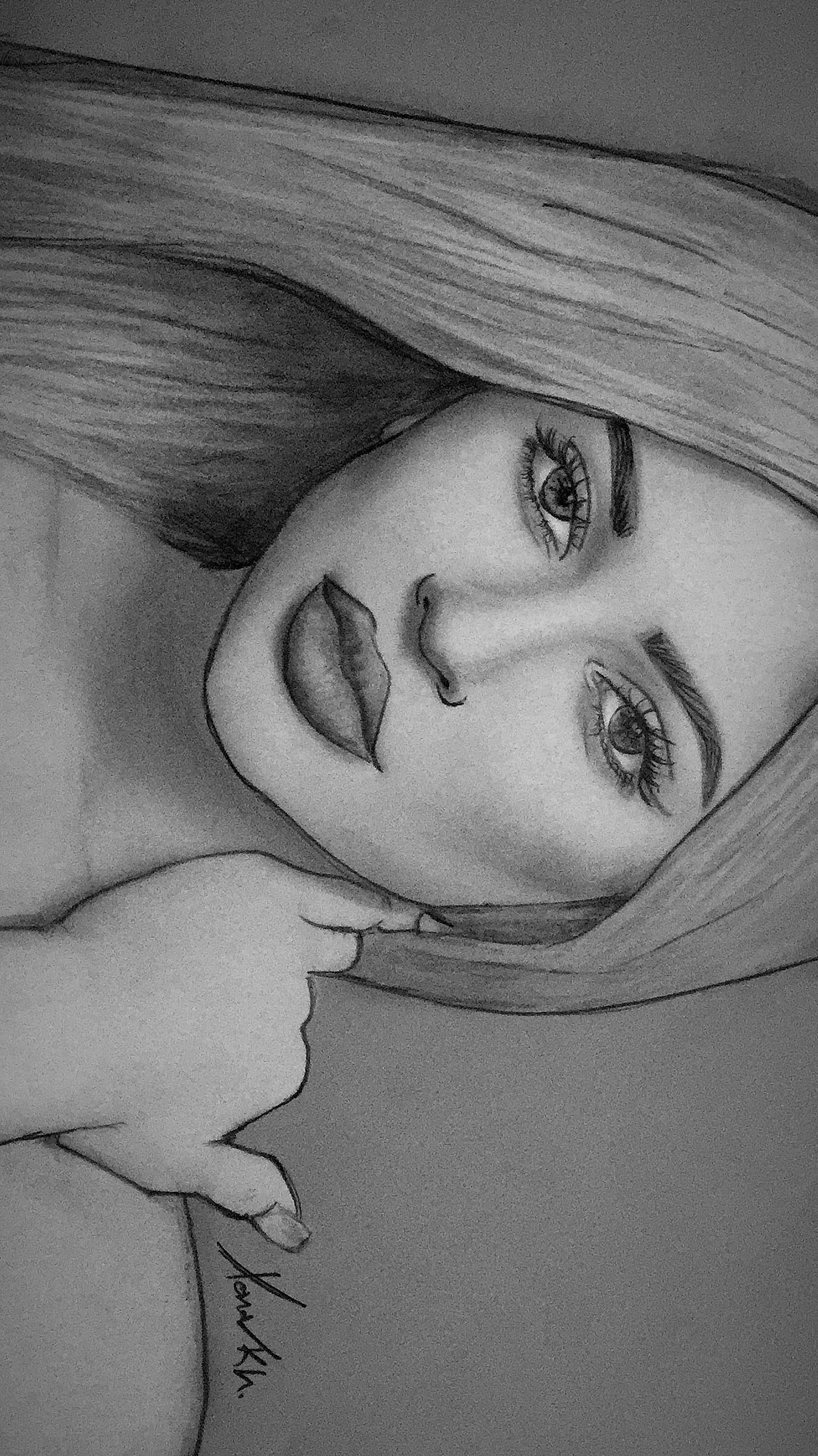 Kylie Jenner Drawing Realistic