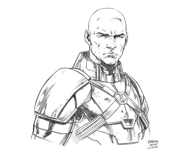 Lex Luthor Best Drawing