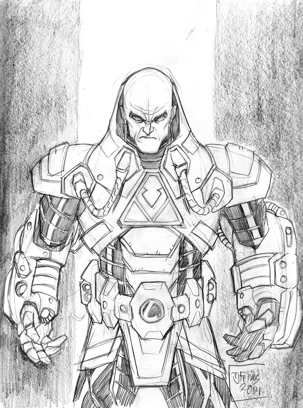 Lex Luthor Drawing Pictures