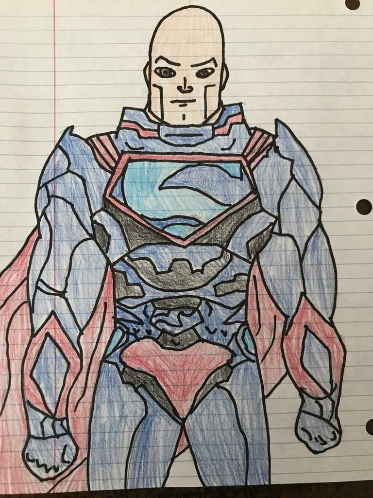 Lex Luthor Drawing Realistic
