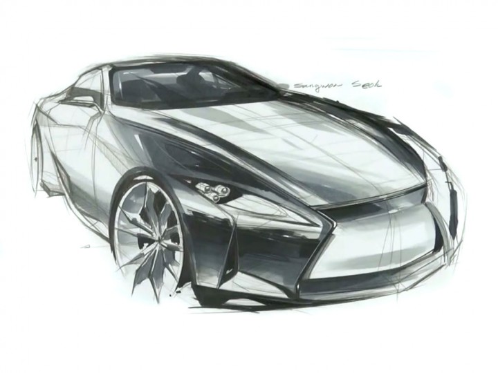 Lexus Drawing Best