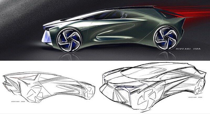 Lexus Drawing Image