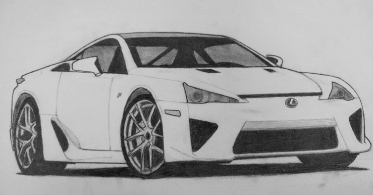 Lexus Drawing Photos