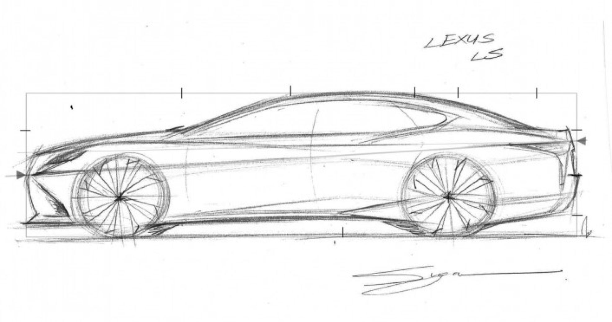 Lexus Drawing Pics
