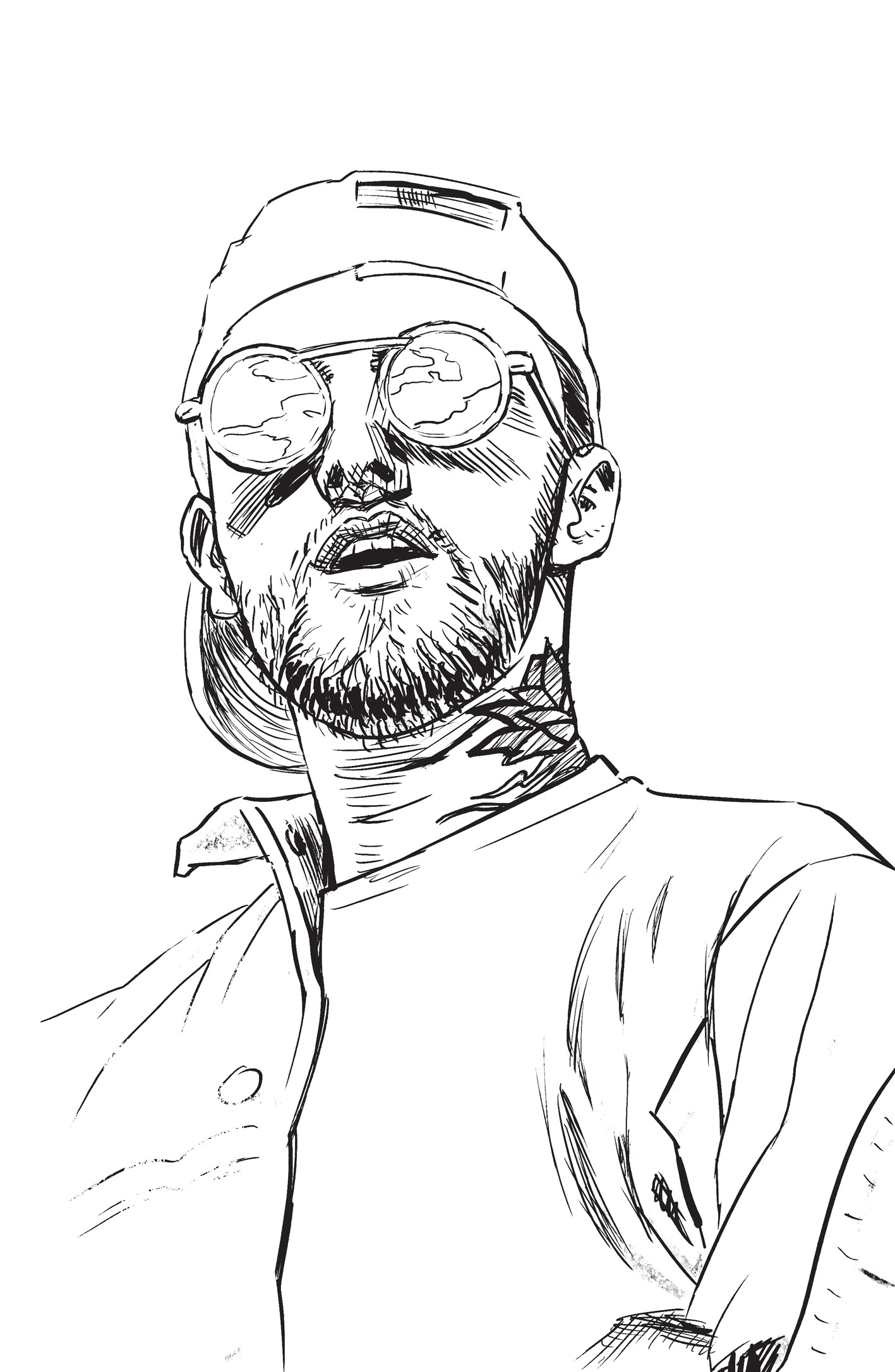 Mac Miller Drawing Sketch