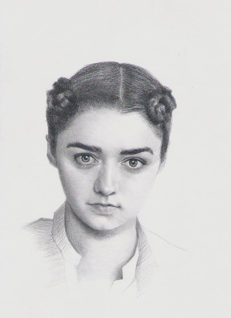 Maisie Williams Drawing Image