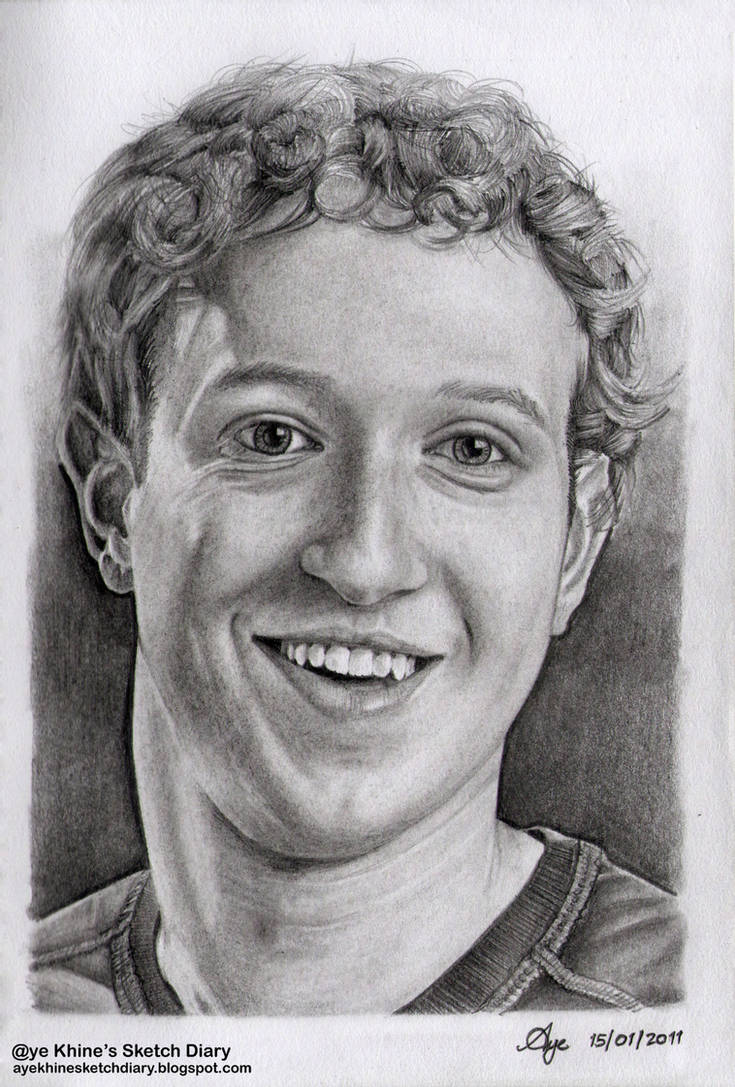 Mark Zuckerberg Best Drawing