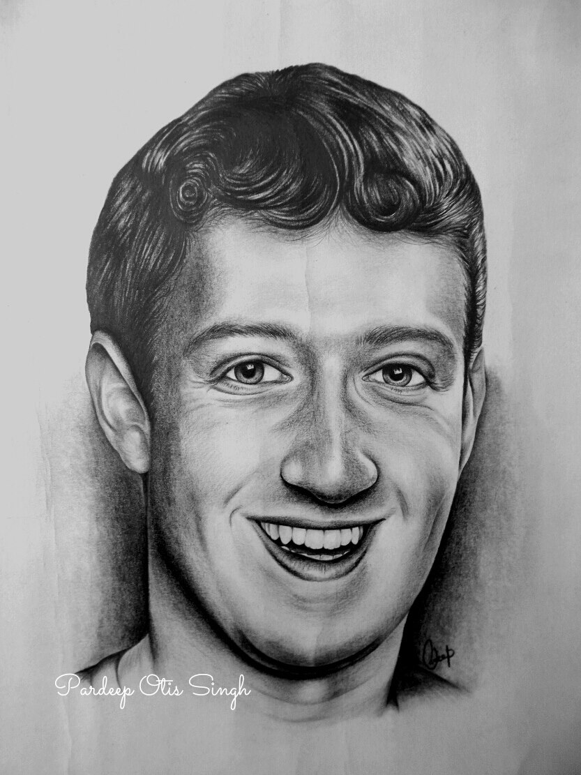 Mark Zuckerberg Drawing Beautiful Image