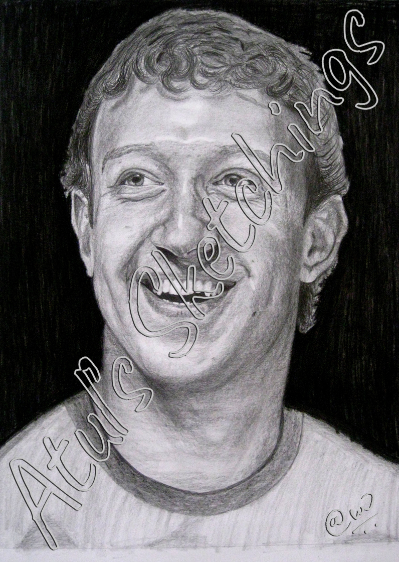 Mark Zuckerberg Drawing Pics