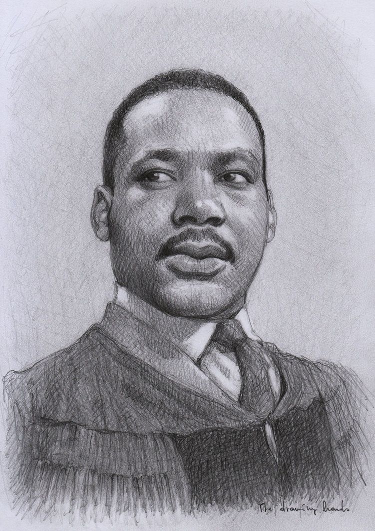 Martin Luther Drawing Beautiful Image